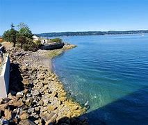 Edmonds, Washington waterfront and downtown arts district along Puget Sound